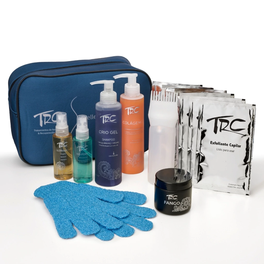 KIT TRATAMIENTO PRIMER MES SH. CRIO GEL 200 Con Neceser